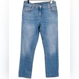 *Balmain* US Sz 6 Midrise Straight Leg Jeans EUC US 28 FR 38